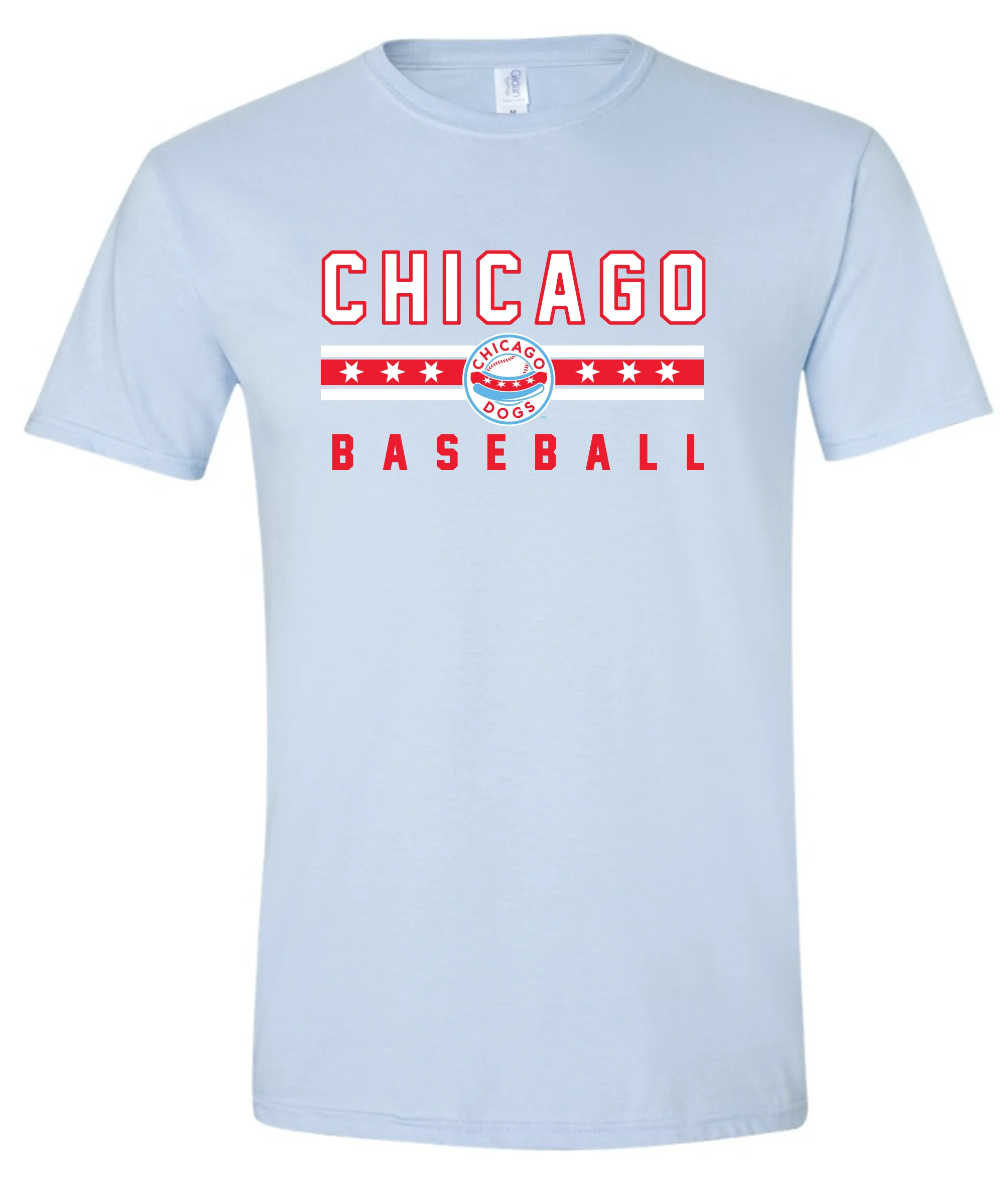 CHICAGO BASEBALL YOUTH SKY BLUE TEE