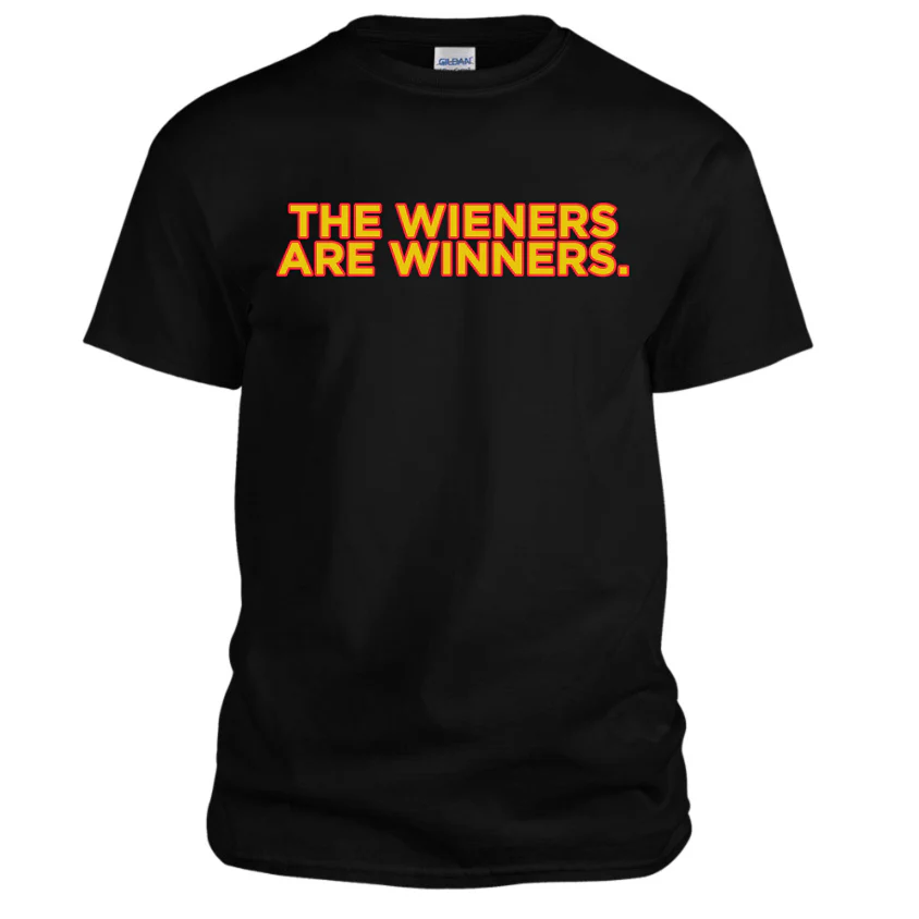 Wieners Are Winners SS Tee-Black