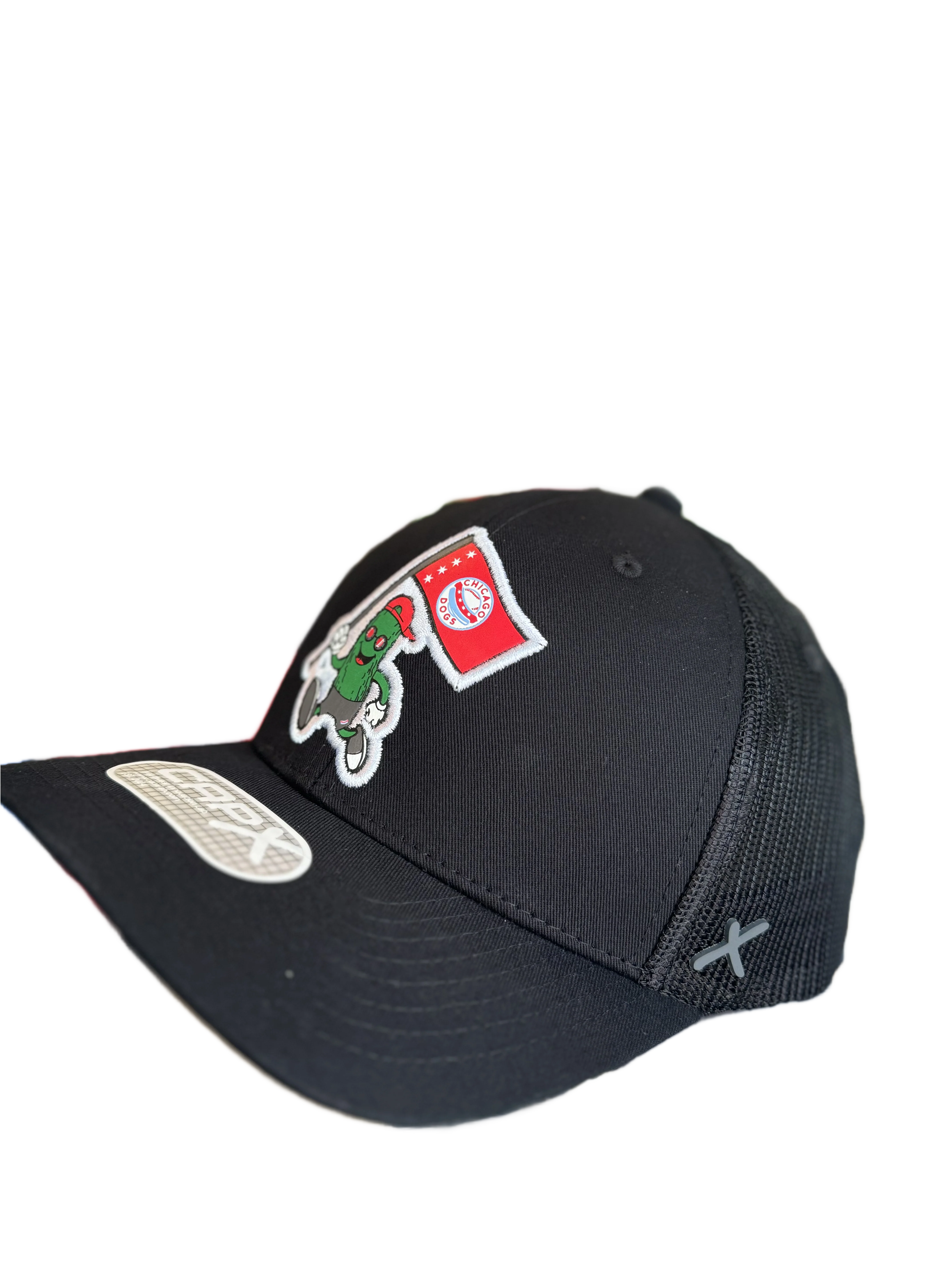 CHICAGO DOGS RALLY PICKLE SNAPBACK MESH