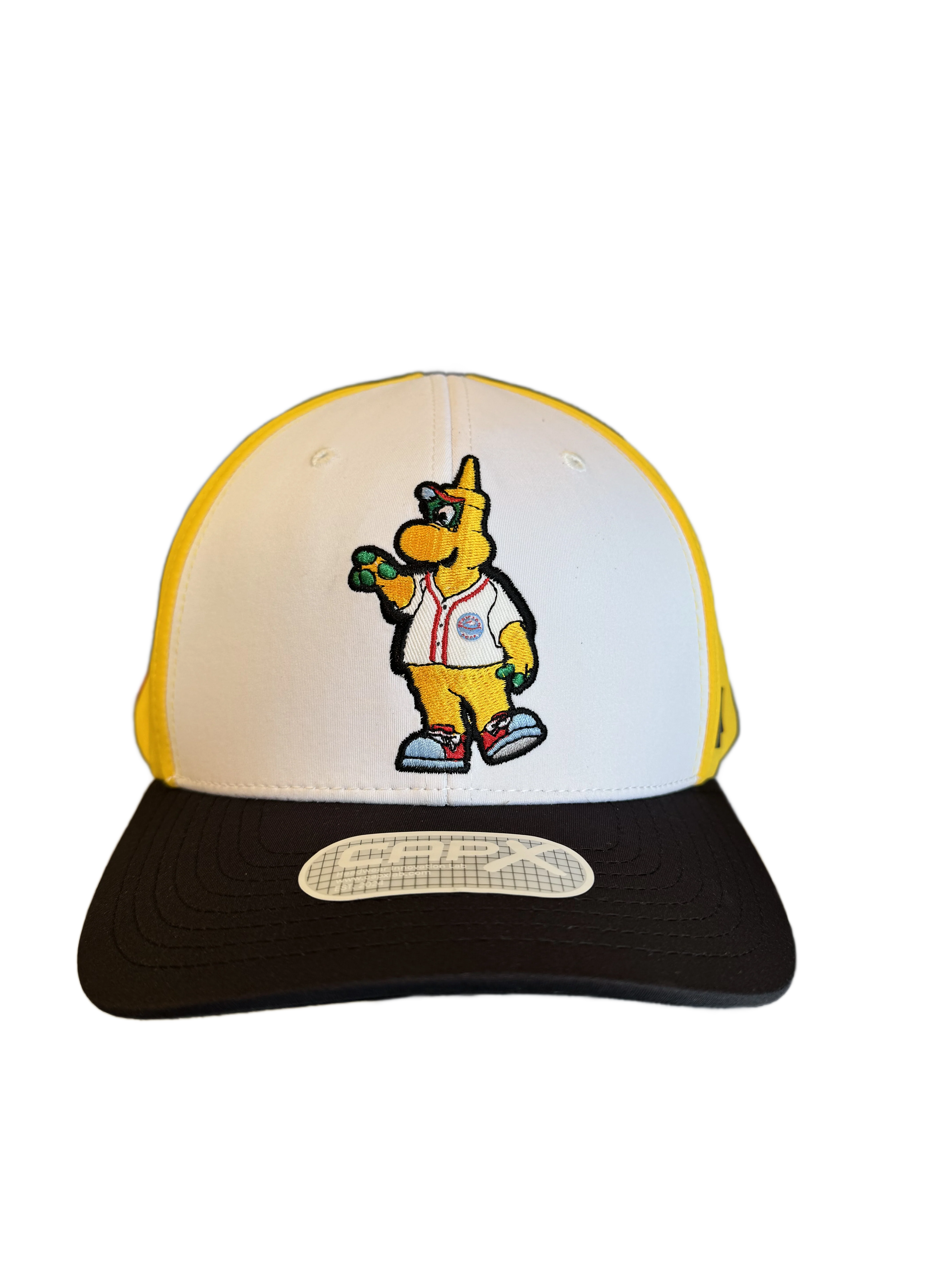 CHICAGO DOGS SQUEEZE MASCOT TRICOLOR SNAPBACK