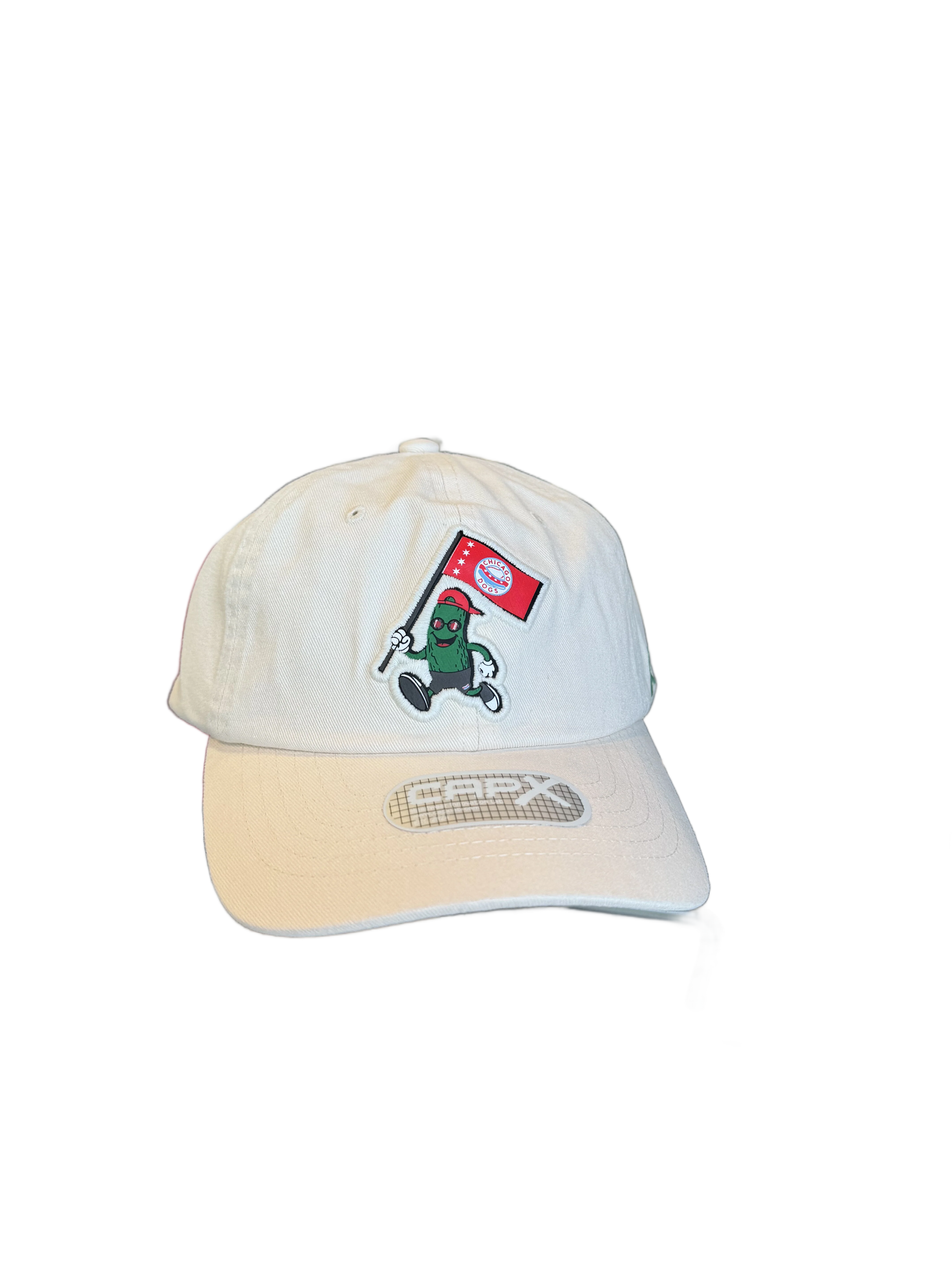 CHICAGO DOGS TAN RALLY PICKLE ADJUSTABLE HAT