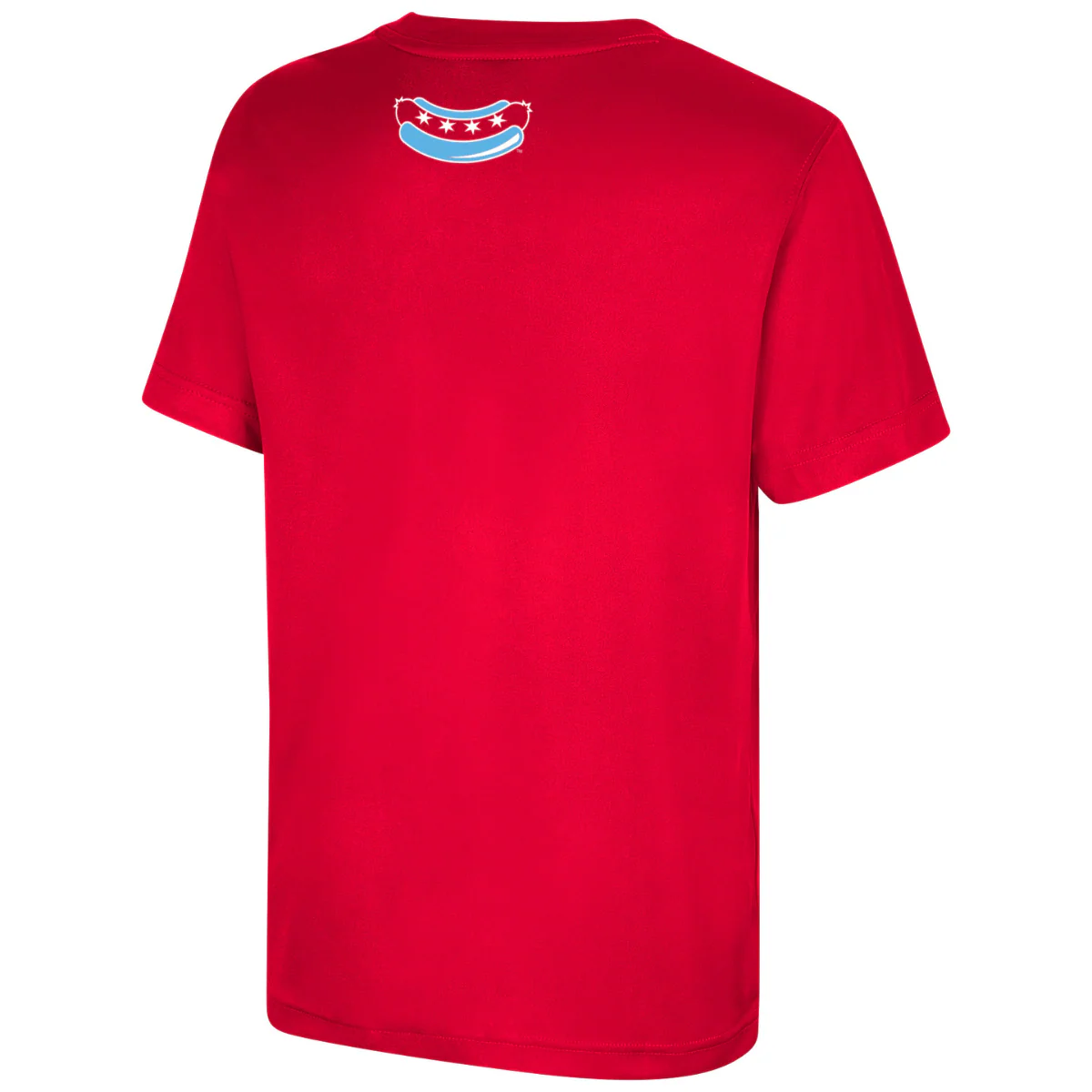 CHICAGO DOGS COLOSSEUM YOUTH SLASH PERFOMANCE TEE SHIRT - RED - Image 2