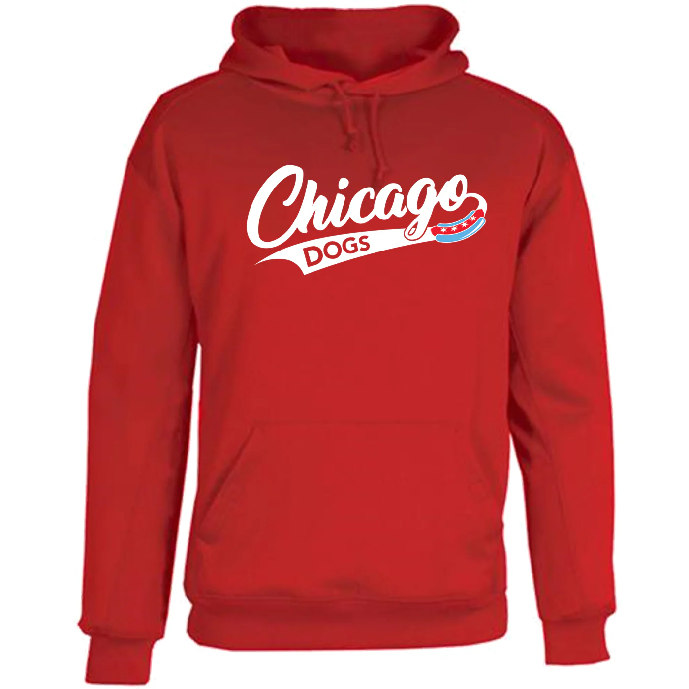 RED SCRIPT HOODIE