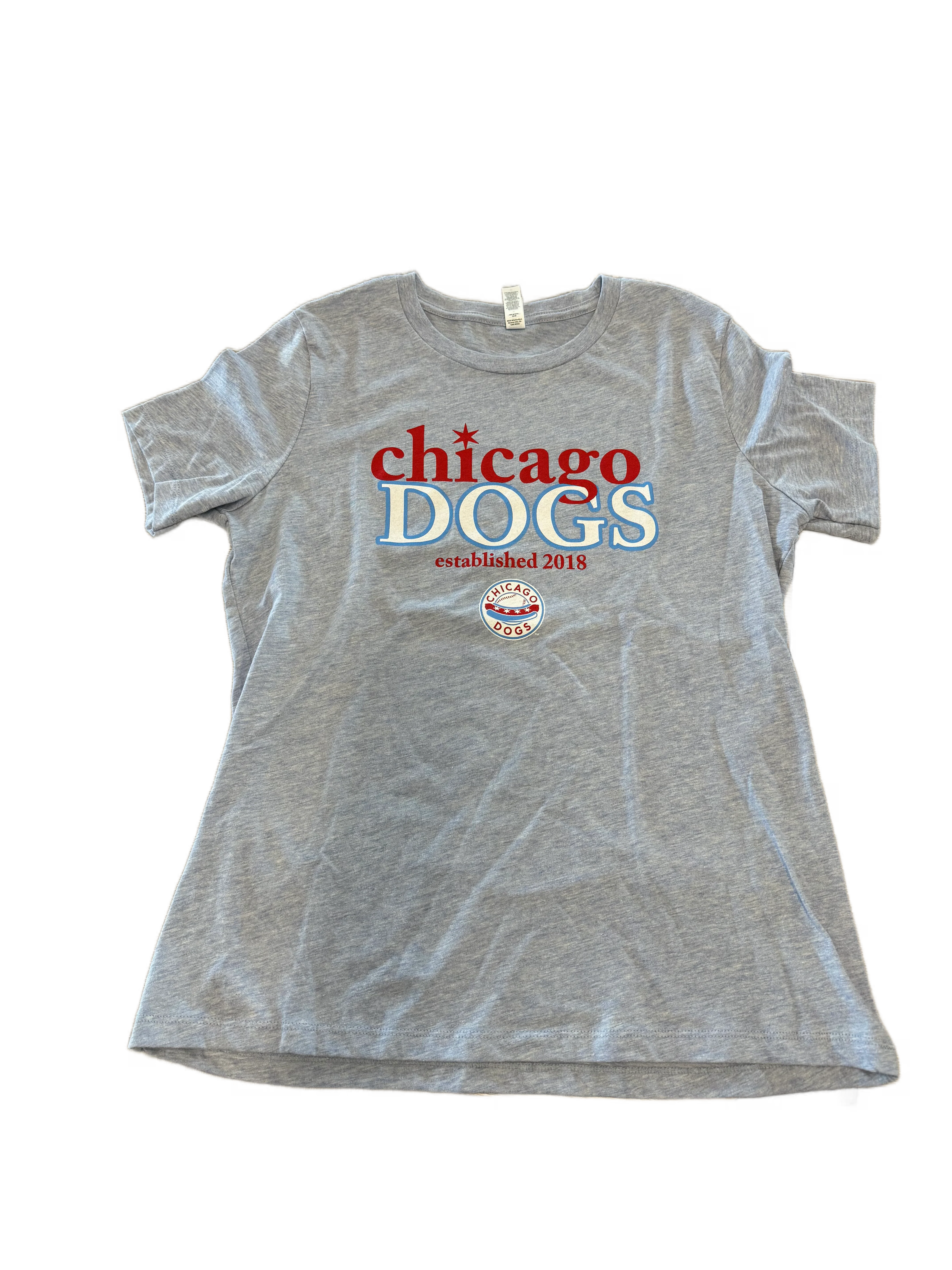 Women Star Grey Chicago T Shirt
